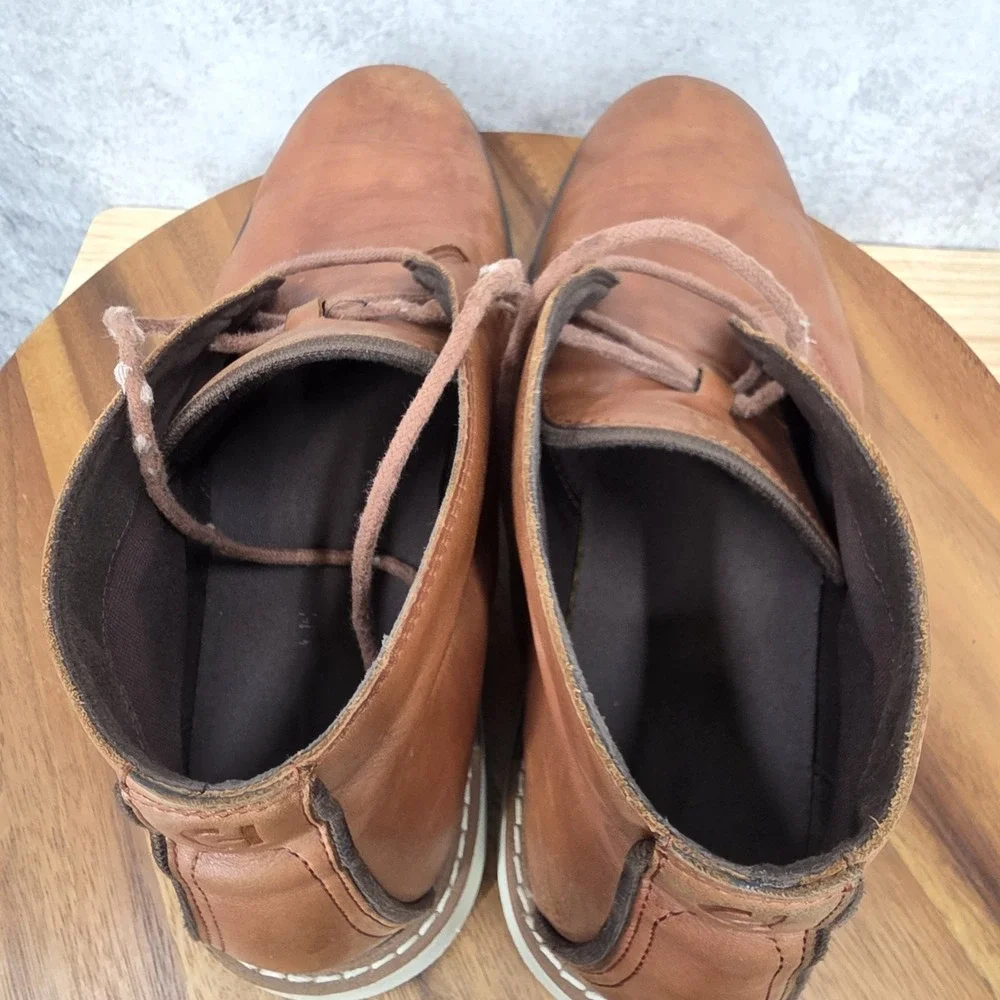 Cole Haan Zerogrand Chukka Boots Mens 11 M‎ Brown Leather The Go To Lightweight